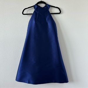 Few Moda New York blue Halter neck above knee dress